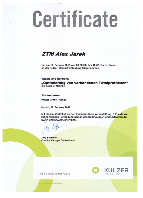 Certificate Jarek